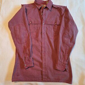Faded Glory Men's Red Shirt Slim Fit Size M                 (45)